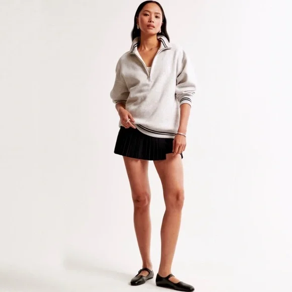 oversized sunday half-zip - Picture 2 of 11